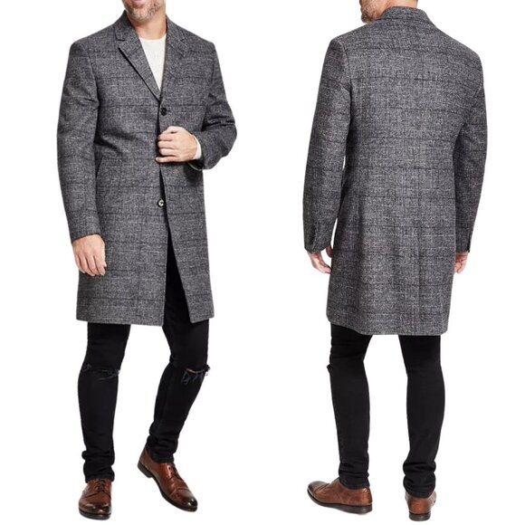 NWT Lauren Ralph Lauren Men's Luther Luxury Blend Overcoat Sz. 38R